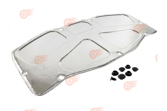 Обивка капота фольга с крепежом Технологии будущего на Лада Ларгус FL_1