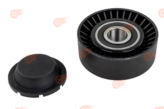 Натяжной ролик приводного ремня генератора с крышкой LYNX на Лада Калина, Калина 2, Гранта, Гранта FL, Нива Тревел, Шевроле Нива, Datsun_1