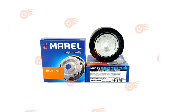 Ролик приводного ремня усиленный с крышкой Marel MAGNUM на Лада Калина, Калина 2, Гранта, Гранта FL, Нива Тревел, Шевроле Нива, Datsun_1