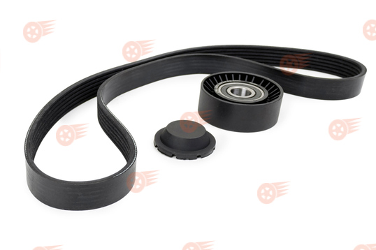 Ремкомплект приводного ремня генератора LYNX на Лада Гранта, Калина 2, Datsun с кондиционером_1