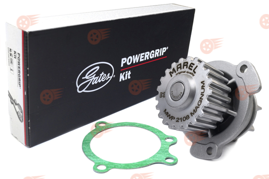 Комплект ремня ГРМ GATES с помпой Marel Magnum на 8 кл ВАЗ 2108-2115, Лада Приора, Калина, Калина 2, Гранта Стандарт, Ока_1