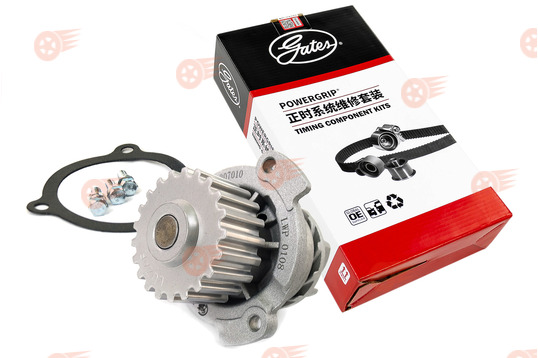 Усиленный комплект ремня ГРМ CHINA ORIGINAL GATES с помпой Luzar на 8 кл ВАЗ 2108-2115, Лада Приора, Калина, Калина 2, Гранта Стандарт, Ока_1