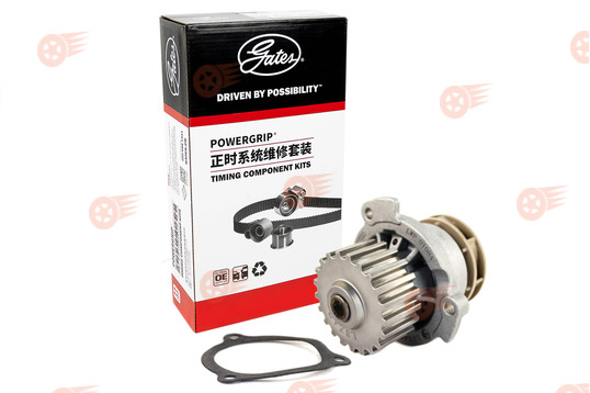 Усиленный комплект ремня ГРМ CHINA ORIGINAL GATES с помпой Luzar Turbo на 8 кл ВАЗ 2108-2115, Лада Приора, Калина, Калина 2, Гранта Стандарт, Ока_1