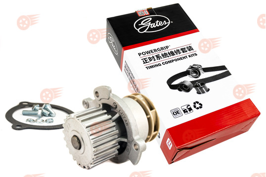 Усиленный комплект ремня ГРМ CHINA ORIGINAL GATES с помпой 2112 Luzar Turbo на 16 кл ВАЗ 2110, 2111, 2112, 2113, 2114_1