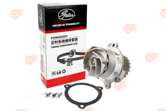 Комплект ремня ГРМ CHINA ORIGINAL GATES с помпой 21116 Luzar на 8 кл Лада Калина, Калина 2, Гранта, Гранта FL, Приора, Ларгус, Ларгус FL, Веста NG, Datsun_1