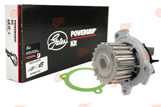 Усиленный комплект ремня ГРМ GATES с помпой 2112 ТЗА серии Комфорт на 16 кл ВАЗ 2110, 2111, 2112, 2113, 2114_1