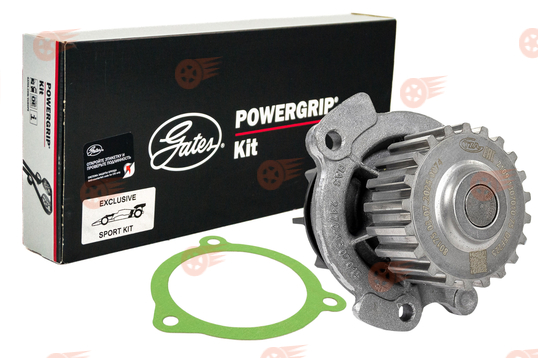 Усиленный комплект ремня ГРМ GATES с помпой ТЗА серии Стандарт на 8 кл ВАЗ 2108-2115, Лада Приора, Калина, Калина 2, Гранта Стандарт, Ока_1