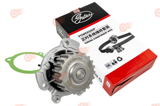 Комплект ремня ГРМ CHINA ORIGINAL GATES с помпой 21128 ТЗА серии Люкс на 8 кл Лада Калина, Калина 2, Гранта, Гранта FL, Приора, Ларгус, Ларгус FL, Веста NG, Datsun_1