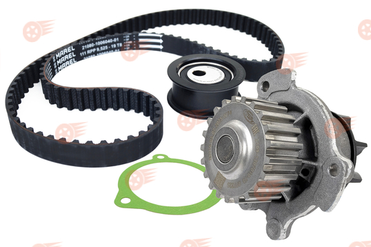 Комплект ремня ГРМ Marel Standart с помпой ТЗА серии Стандарт на 8 кл ВАЗ 2108-2115, Лада Приора, Калина, Калина 2, Гранта Стандарт, Ока_1