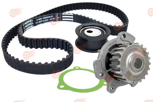 Комплект ремня ГРМ Marel Standart с помпой ТЗА серии Комфорт на 8 кл ВАЗ 2108-2115, Лада Приора, Калина, Калина 2, Гранта Стандарт, Ока_1