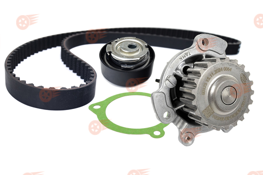 Комплект ремня ГРМ Marel Standart с помпой 21128 ТЗА серии Люкс на 8 кл Лада Калина, Калина 2, Гранта, Гранта FL, Приора, Ларгус, Ларгус FL, Веста NG, Datsun_1