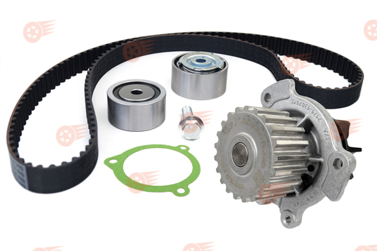 Комплект ремня ГРМ Marel Magnum с помпой 21126 ТЗА серии Норма на 16 кл Лада Приора, Калина, Калина 2, Гранта, Гранта FL, Ларгус, Ларгус FL, Веста, Икс Рей, Datsun_1