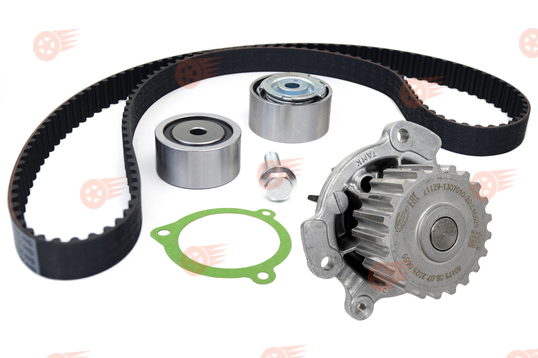 Комплект ремня ГРМ Marel Magnum с помпой 21129 ТЗА серии Люкс на 16 кл Лада Приора, Калина, Калина 2, Гранта, Гранта FL, Ларгус, Ларгус FL, Веста, Икс Рей, Datsun_1