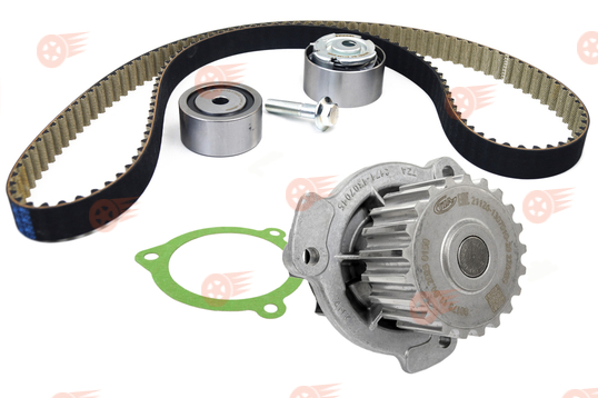 Комплект ремня ГРМ Marel Kit Sport с помпой 21126 ТЗА серии Комфорт на 16 кл Лада Приора, Калина, Калина 2, Гранта, Гранта FL, Ларгус, Ларгус FL, Веста, Икс Рей, Datsun_1