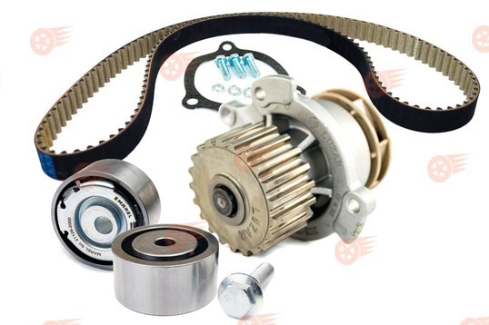 Комплект ремня ГРМ Marel Kit Sport с помпой 21126 Luzar Turbo на 16 кл Лада Приора, Калина, Калина 2, Гранта, Гранта FL, Ларгус, Ларгус FL, Веста, Икс Рей, Datsun_1