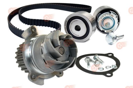 Комплект ремня ГРМ Marel Magnum с помпой 21126 Luzar на 16 кл Лада Приора, Калина, Калина 2, Гранта, Гранта FL, Ларгус, Ларгус FL, Веста, Икс Рей, Datsun_1