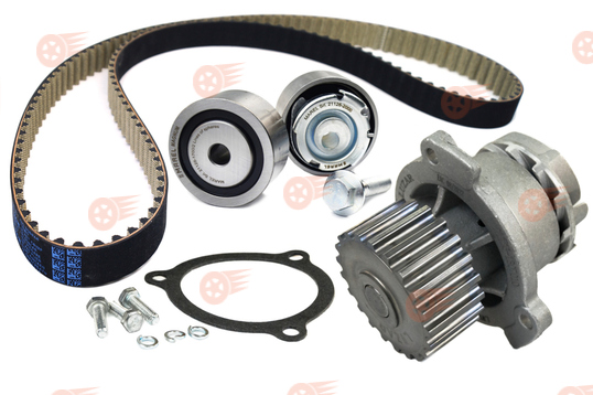 Комплект ремня ГРМ Marel Kit Sport с помпой 21126 Luzar на 16 кл Лада Приора, Калина, Калина 2, Гранта, Гранта FL, Ларгус, Ларгус FL, Веста, Икс Рей, Datsun_1