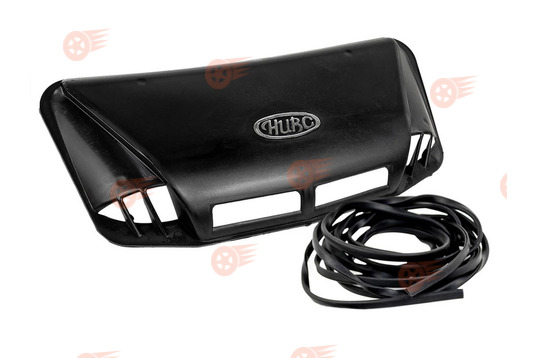 Воздухозаборник Ростов на капот с уплотнителем пластиковых накладок (2 метра) на Лада Нива 4х4, Нива Легенд_1