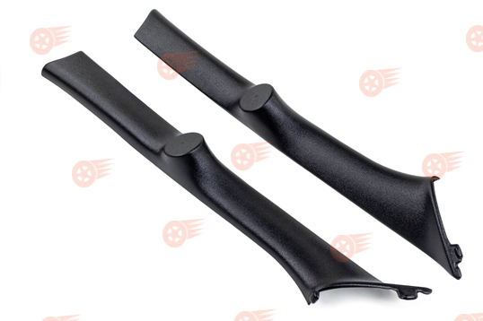 Стойки под пищалки черные (направлены в салон) на Лада Ларгус_1