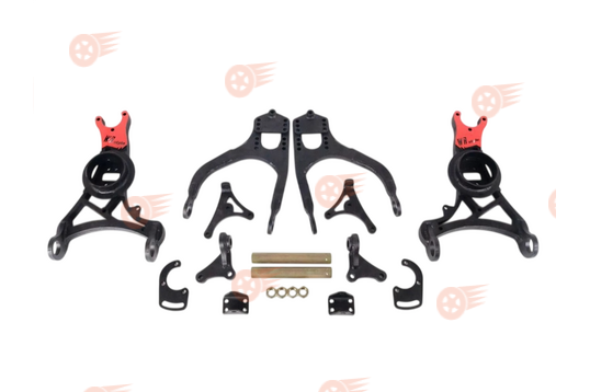 Комплект рычагов передней подвески WR Style JM 100-150мм PBK с установочным комплектом на ВАЗ 2101-2107_1