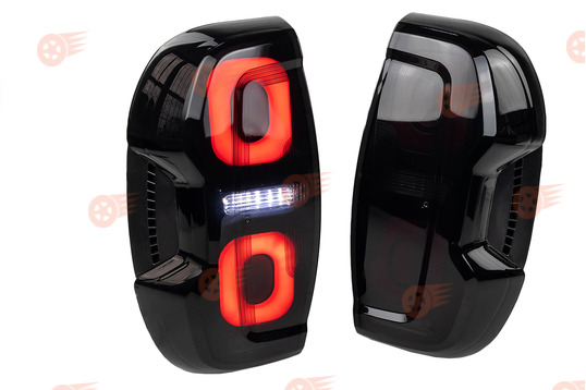 Задние диодные тюнинг фонари образца 2021 г. в стиле Range Rover на Шевроле Нива, Лада Нива Тревел_1