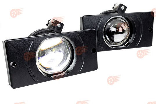 ПТФ диодные с линзой 6000K TheBestPartner на ВАЗ 2110-2112, 2113-2115, Шевроле Нива до 2009 г.в._1