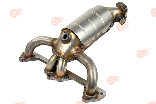 Выпускной коллектор с нейтрализатором Евро-2 на 8 кл ВАЗ 2110-2112_1