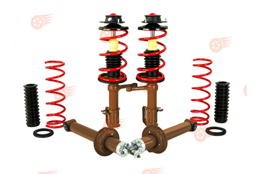 Подвеска масляная в сборе с занижением 30 мм АСТОН на ВАЗ 2108-21099, 2113-2115_1
