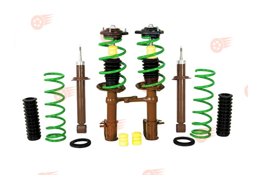 Подвеска масляная в сборе с занижением 70 мм АСТОН на Лада Приора_1