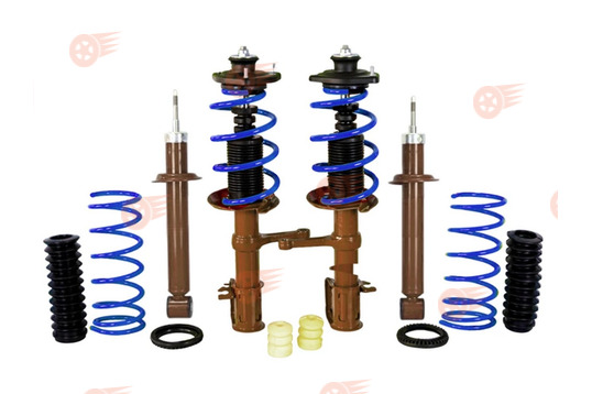 Подвеска масляная в сборе с занижением 90 мм АСТОН на Лада Калина_1