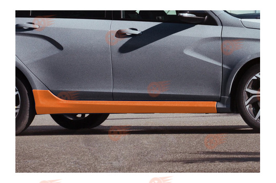 Обтекатель правого порога Sport на Лада Веста Спорт_1