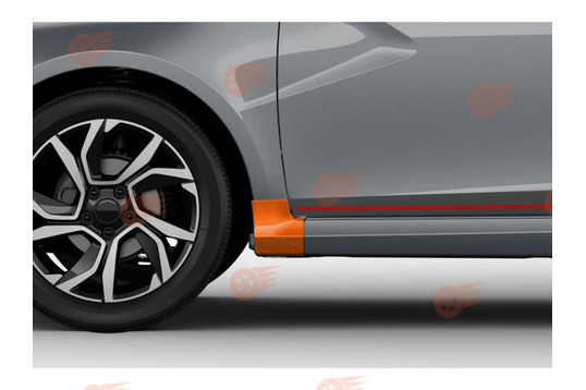 Накладка переднего левого крыла Sport на Лада Веста Спорт_1