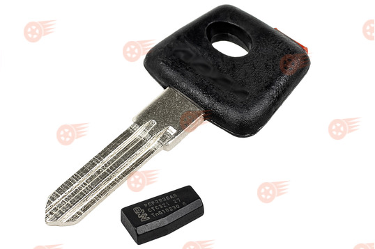 Ключ-заготовка обучающий с чипом на Лада Приора, Калина, Калина 2, Гранта, Гранта FL  до 2019 г.в. и с 2023 г.в., Нива Тревел, Шевроле Нива, Datsun_1