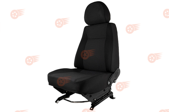 Сиденье переднее водительское в сборе с салазками на Шевроле Нива до 2014 г.в._1