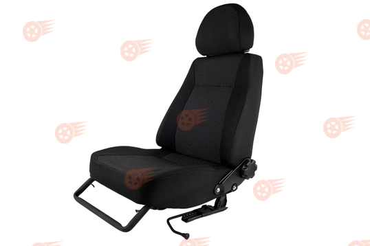 Сиденье переднее водительское в сборе с салазками на 3-дверные Лада Нива 4х4 до 2019 г.в._1