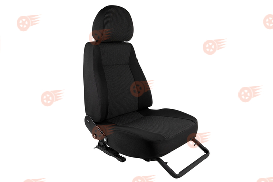 Сиденье переднее пассажирское в сборе с салазками на 3-дверные Лада Нива 4х4 до 2019 г.в._1