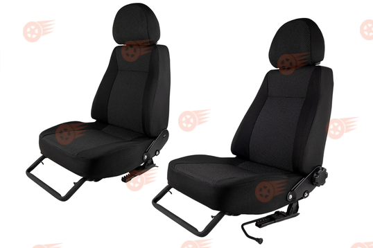 Комплект передних сидений в сборе с салазками на ВАЗ 2110-2112_1