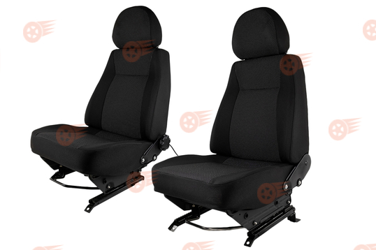 Комплект передних сидений в сборе с салазками на Шевроле Нива до 2014 г.в._1