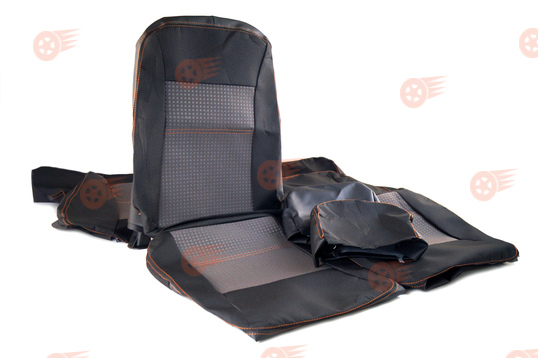 Обивка сидений заводская (не чехлы) Урбан на 3-дверную Лада Нива 4х4 до 2020 г.в._1