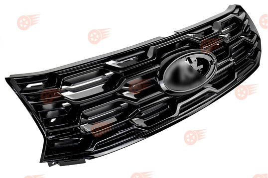 Решетка радиатора образца 2021 г. с местом под шильдик на Лада Ларгус FL Кросс_1