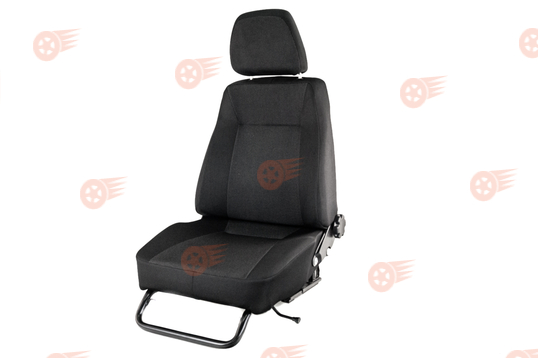 Сиденье переднее водительское образца Приора в сборе с салазками на ВАЗ 2110-2112_1