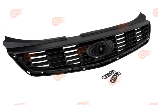 Решетка радиатора с крепежными заклепками на Лада Приора 2, SE_1