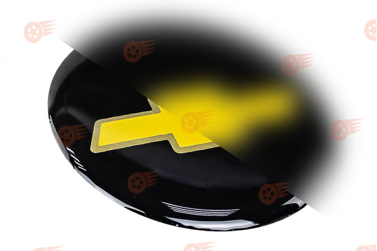 Наклейка на руль нового образца Шевроле Нива_1