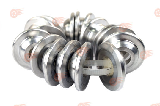 Комплект облегченных дюралевых тарелок клапанов на 16 кл ВАЗ 2110-2112, 2114, Лада Приора, Калина, Калина 2, Гранта, Datsun_1