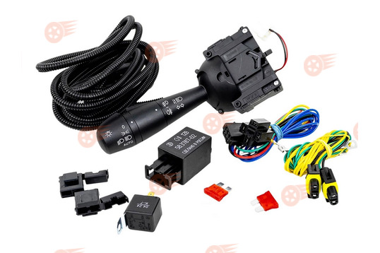 Комплект для подключения противотуманных фар через подрулевой переключатель в гофре ML на Лада Веста NG_1