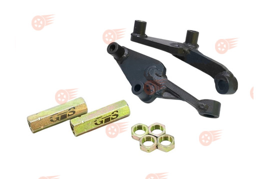 Сошки рулевых тяг укороченные на 60 мм листовые со скрутками 80 мм GTS на ВАЗ 2101-2107_1