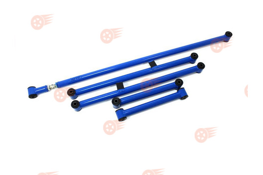 Комплект реактивных тяг на резиновых сайлентблоках с регулируемой тягой Панара GTS на ВАЗ 2101-2107, Лада Нива 4х4_1