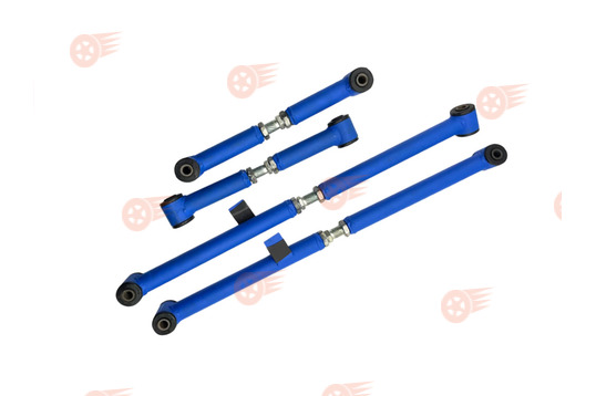 Комплект регулируемых продольных тяг на резиновых сайлентблоках GTS на ВАЗ 2101-2107, Лада Нива 4х4_1