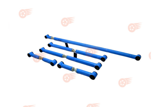 Комплект регулируемых реактивных тяг на резиновых сайлентблоках GTS на ВАЗ 2101-2107, Лада Нива 4х4_1