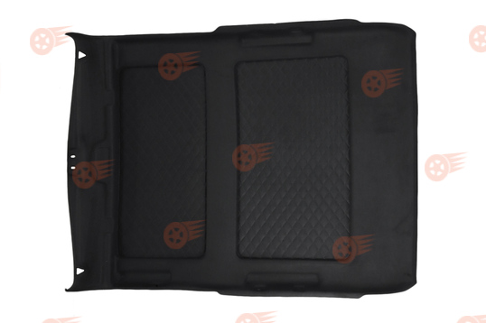 Черный жесткий потолок нового образца с тиснением Ромб на 3-дверную Лада Нива 4х4, Урбан_1